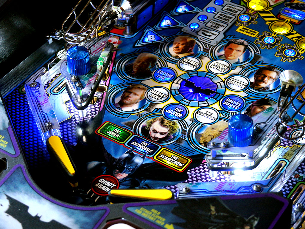 Batman: The Dark Knight Pinball Machine - Flippers
